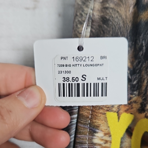 Brief Insanity You Had Me At Meow Cat Lover's Delight Pajama Pants Small - Picture 11 of 13